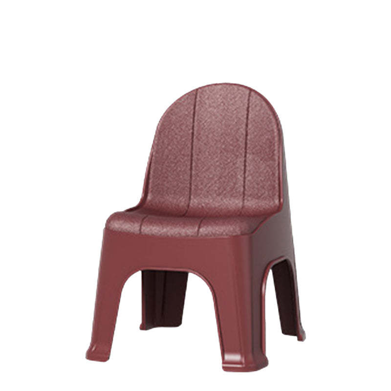Minimalist Half Round Plastic Chair