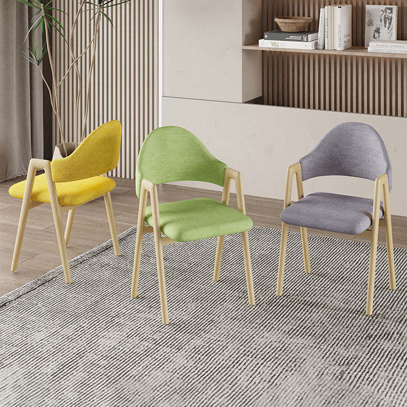 Contemporary Leather Upholstered Dining Chair