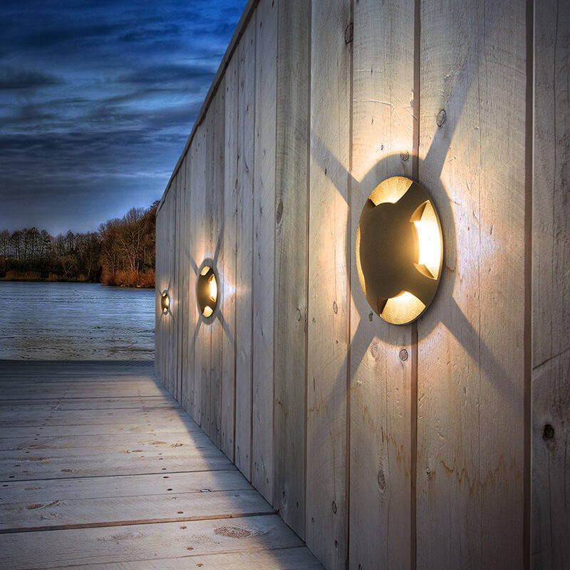 Minimalist LED Outdoor Ground Insert Landscape Light