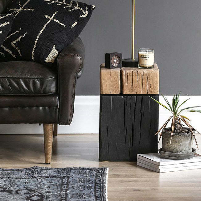 Japanese Square Wood Coffee Table