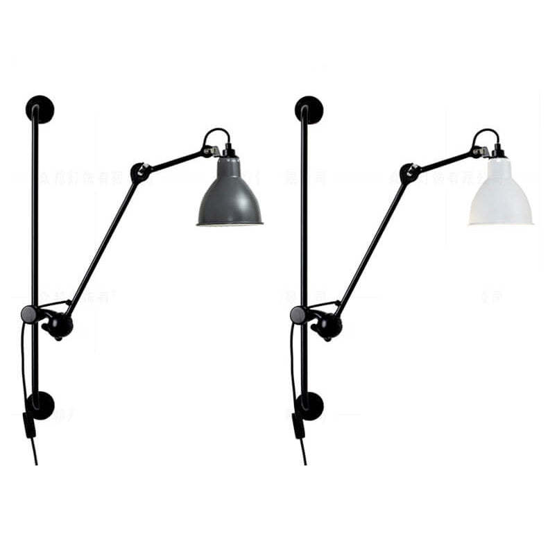 Industrial Vintage Iron Swing Arm Sconce