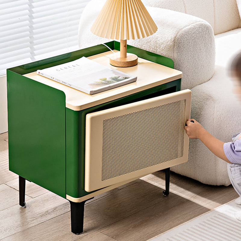 Nordic Square Metal 2-Tier Side Table