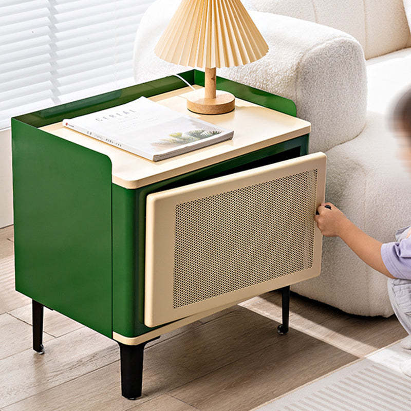 Nordic Square Metal 2-Tier Side Table