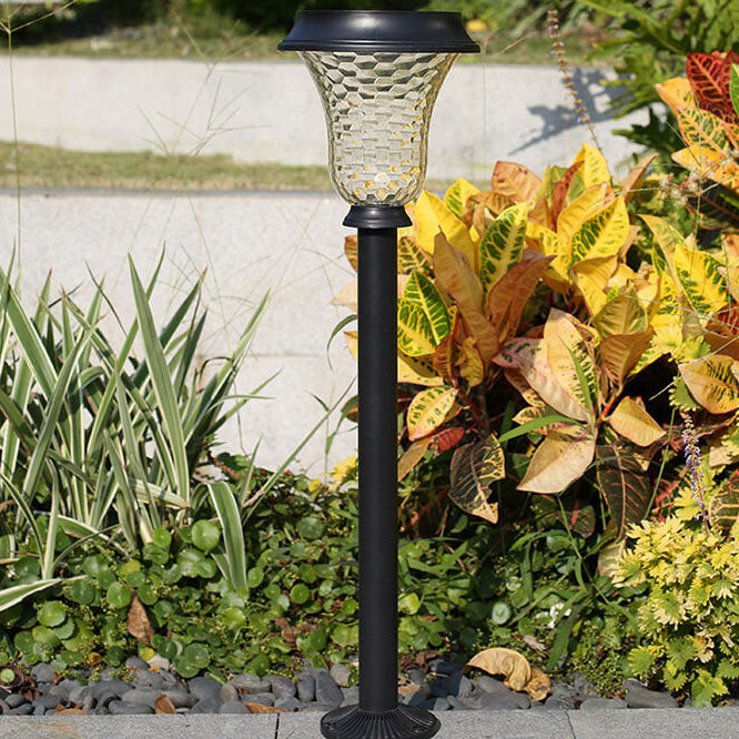 Modern Solar Cylinder Aluminum LED Outdoor Light