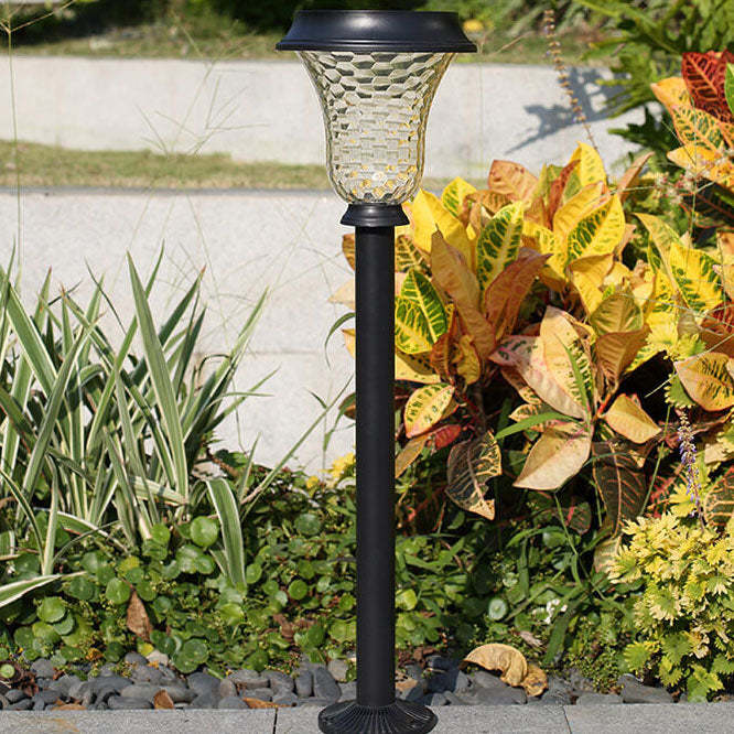 Modern Solar Cylinder Aluminum LED Outdoor Light