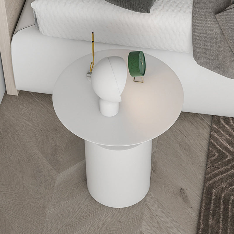 Minimalist Cylinder Iron Bedside Nightstand