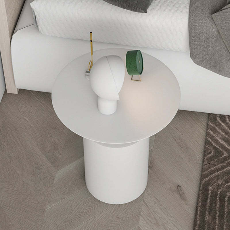 Minimalist Cylinder Iron Bedside Nightstand