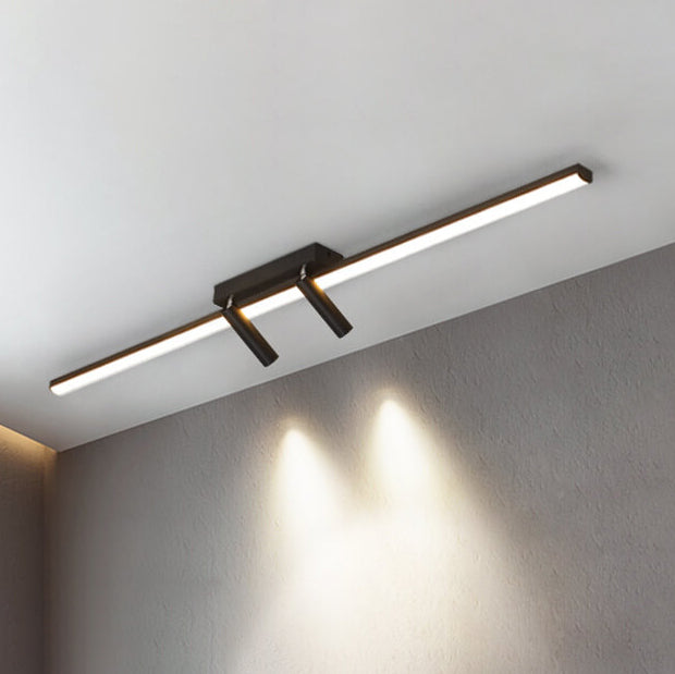 Minimalist Long Strip LED Spotlight Flush Mount Light
