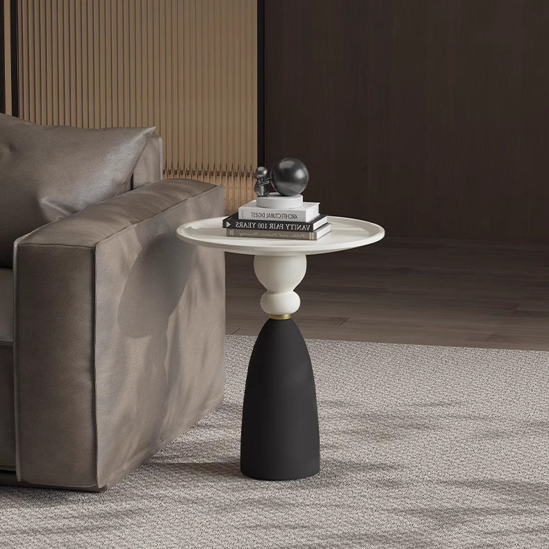 Lighom cone base wood coffee tables for living room