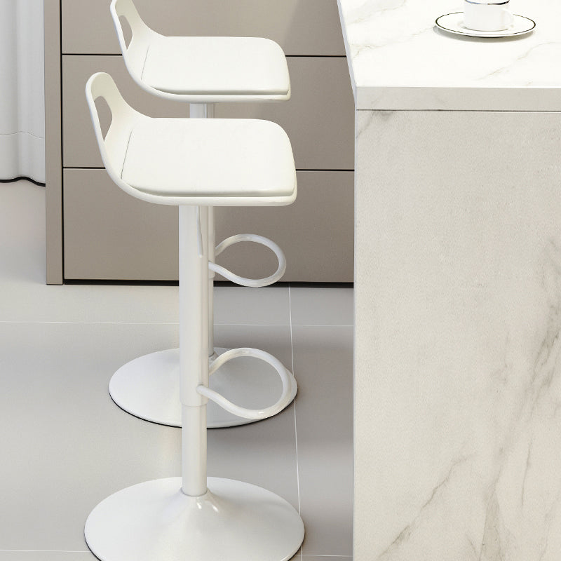Minimalist Plastic Metal Bar Stool