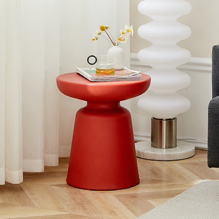 Scandinavian Mushroom End Table