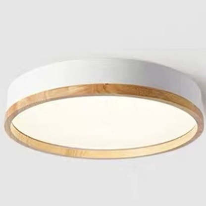 Macaron Round Acrylic LED Flush Mount Light
