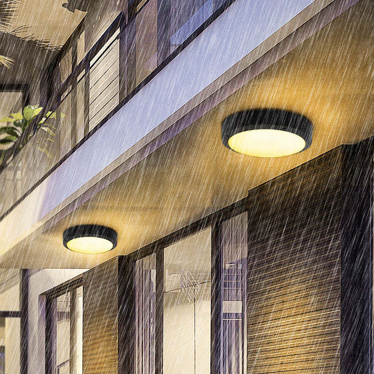 Outdoor Round Octagon Aluminum Waterproof LED Flush Light