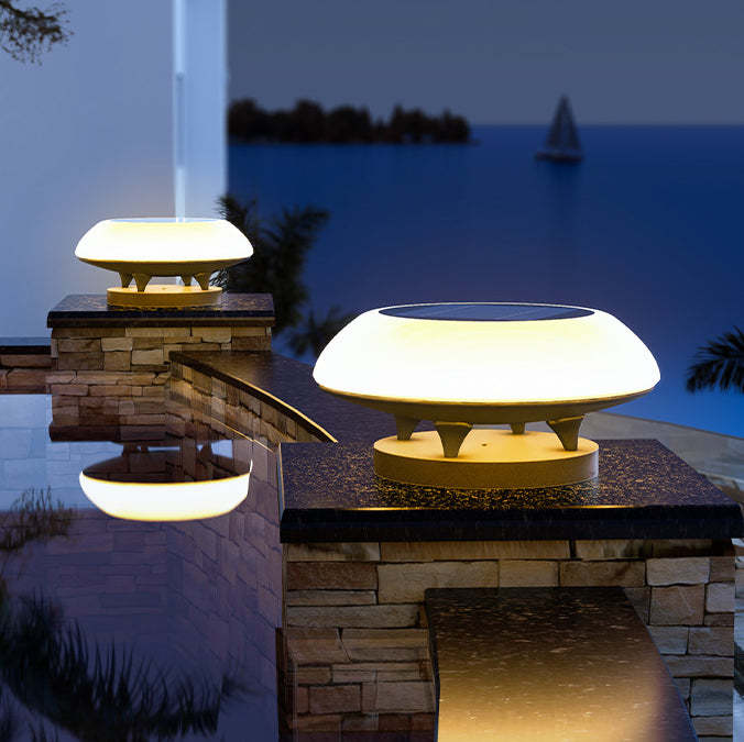 Modern Solar Spaceship Landscape Light