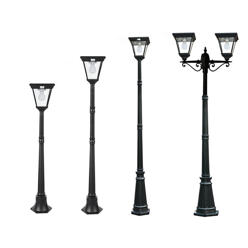 Chinese Solar Glass Cylinder LED Landscape Light