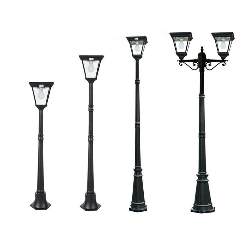 Chinese Solar Glass Cylinder LED Landscape Light