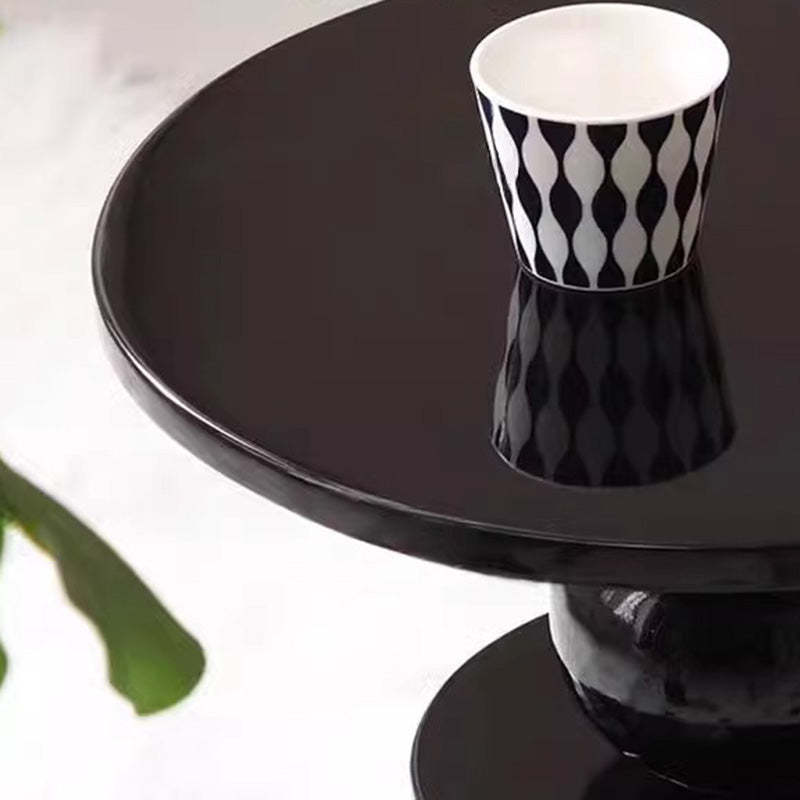 Nordic Resin Lacquer Side Table