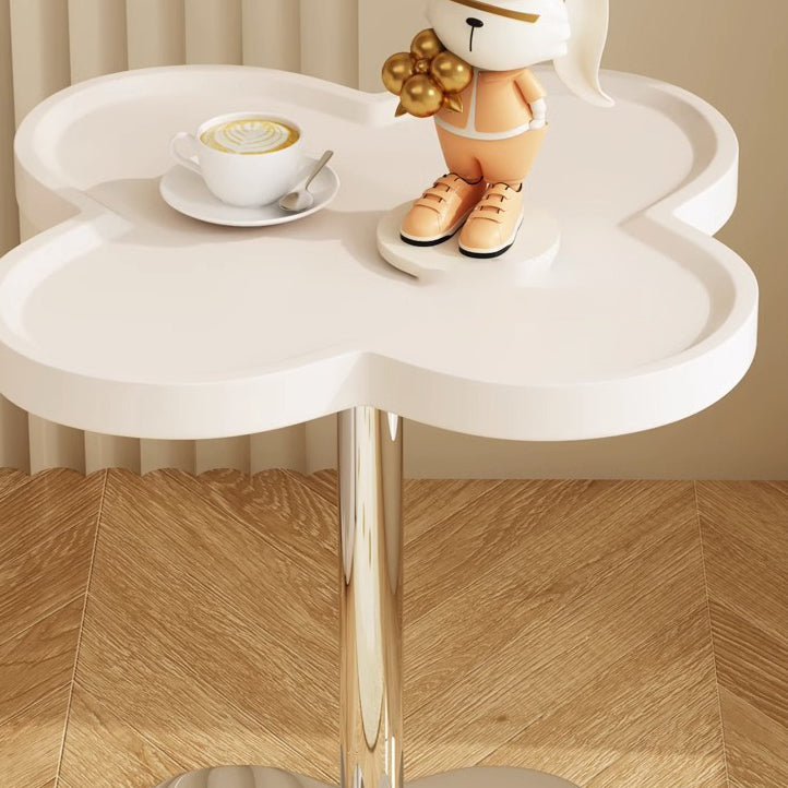 Minimalist Cylinder Petal Glass Coffee Table