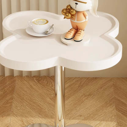 Minimalist Cylinder Petal Glass Coffee Table