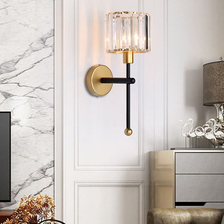 Vintage Luxury Crystal Bird Wall Sconce