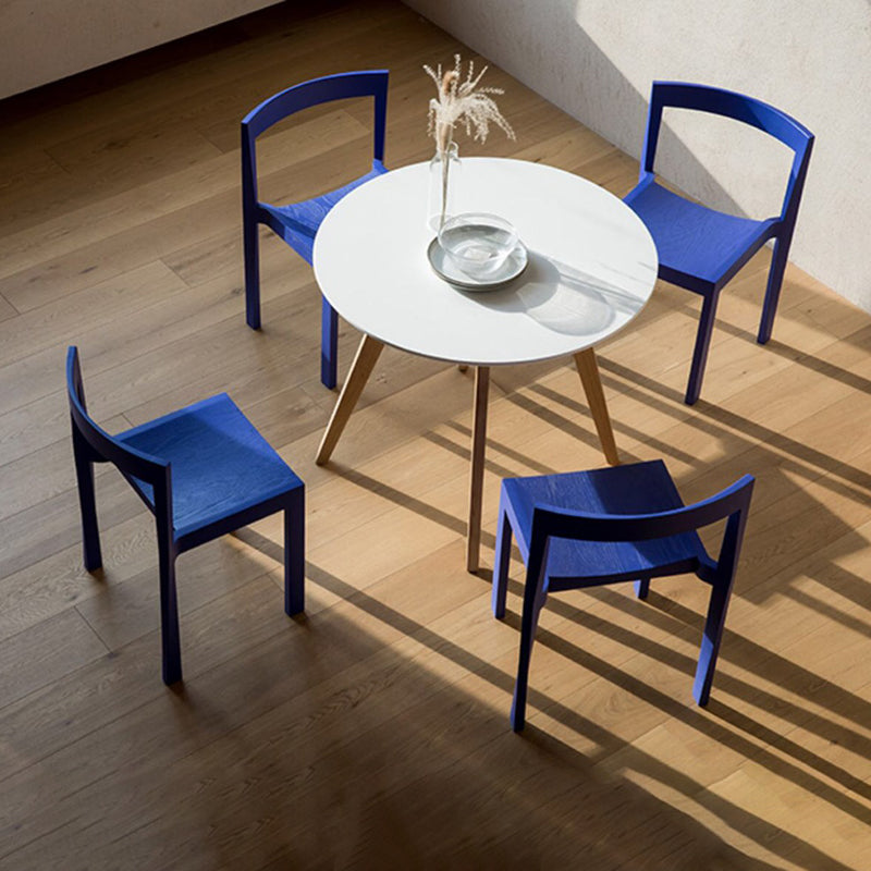 Minimalist Rectangular Wood Chair