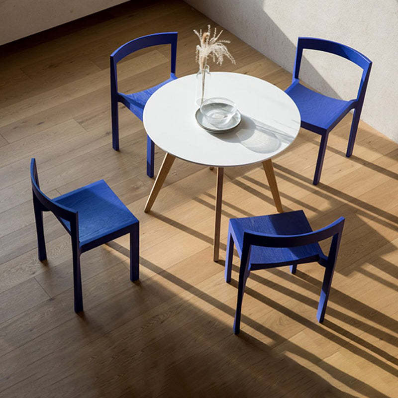 Minimalist Rectangular Wood Chair