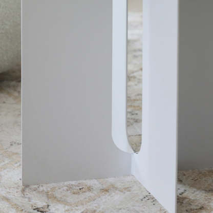 Modern Round Terrazzo Steel Coffee Table
