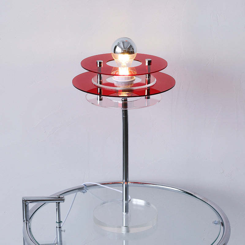 Modern Acrylic Saucer Table Lamp