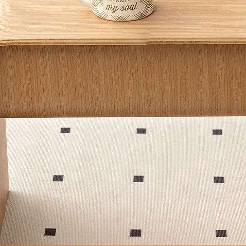 Minimalist Square Wood Coffee Table