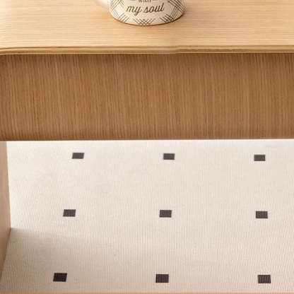 Minimalist Square Wood Coffee Table