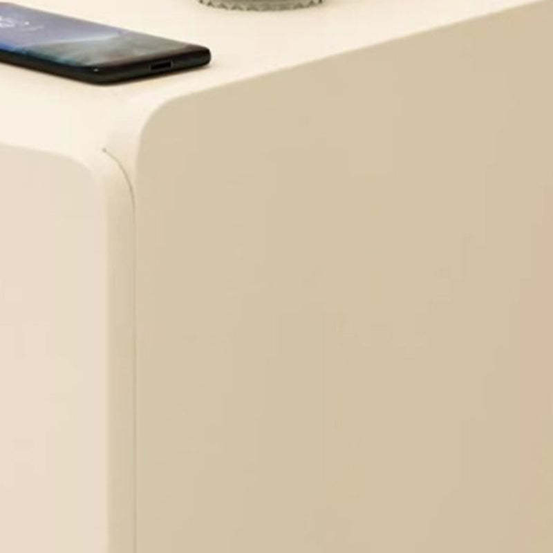 Contemporary Wood 2-Drawer End Table