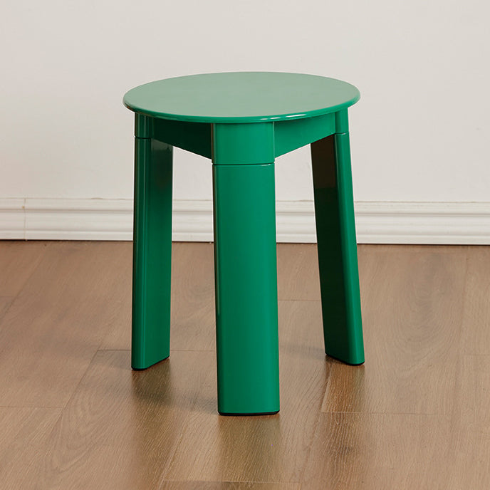 Triangle Base Plastic Low Stool