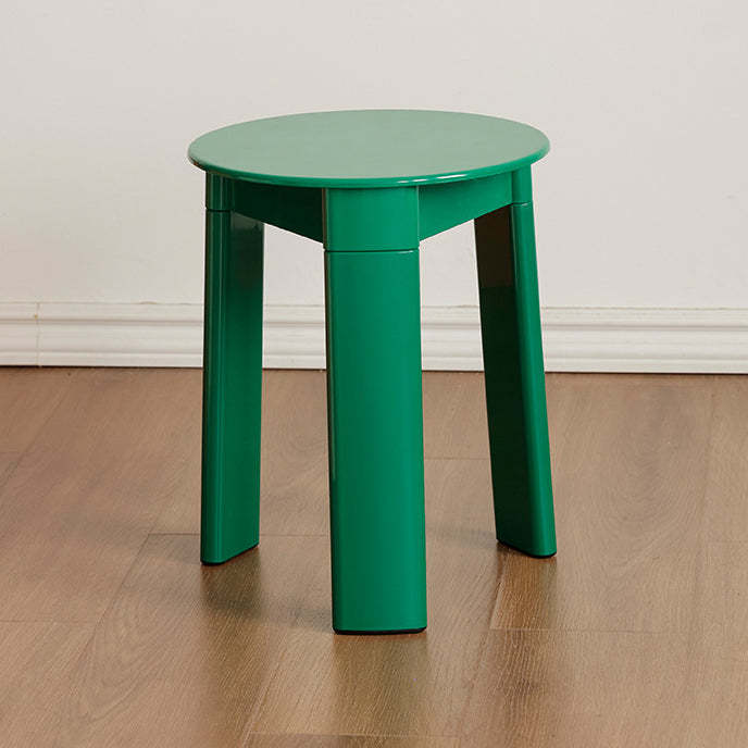 Triangle Base Plastic Low Stool