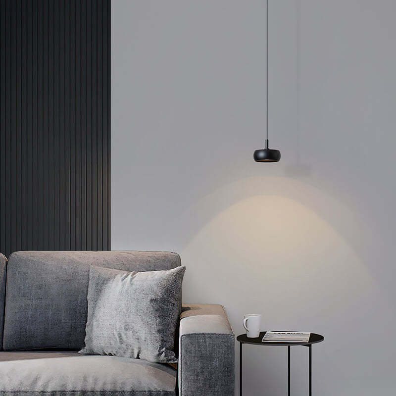 Nordic Dome Aluminum Retractable LED Pendant