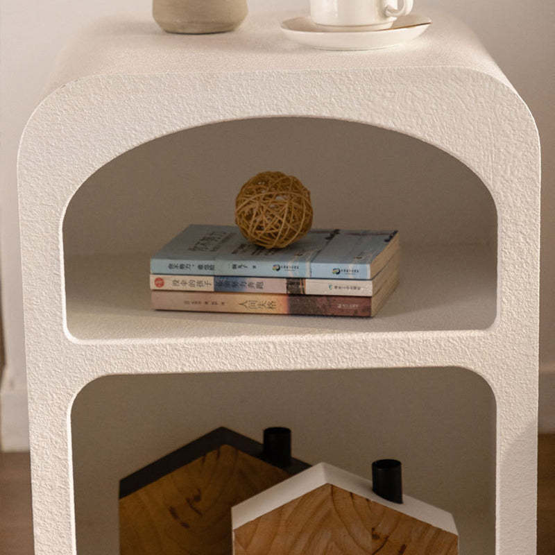 Minimalist Rounded Density Panel Nightstand