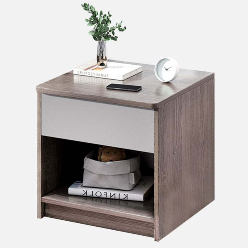 Minimalist Density Panel 1-Drawer Nightstand