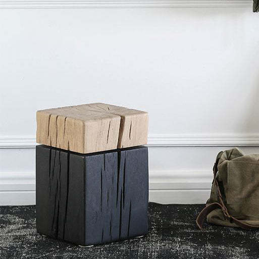 Japanese Square Wood Coffee Table