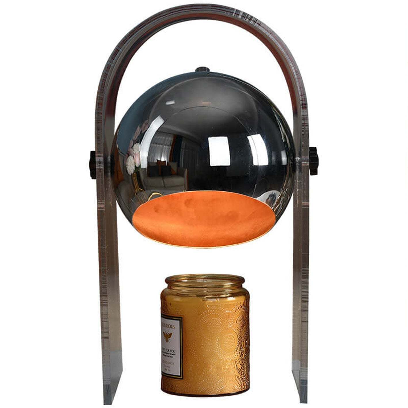 Vintage Acrylic Glass Dome Aromatherapy Lamp