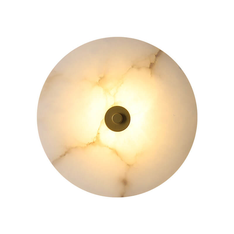 Modern Luxury Marble Iron LED Sconce
