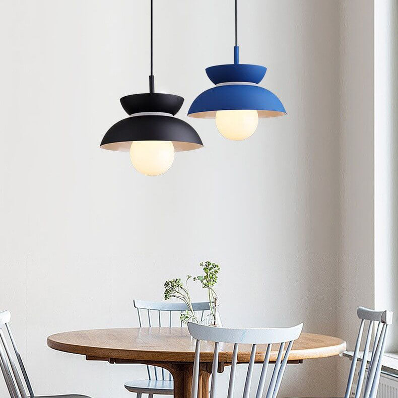 Nordic Minimalist Solid Aluminum Pendant Light