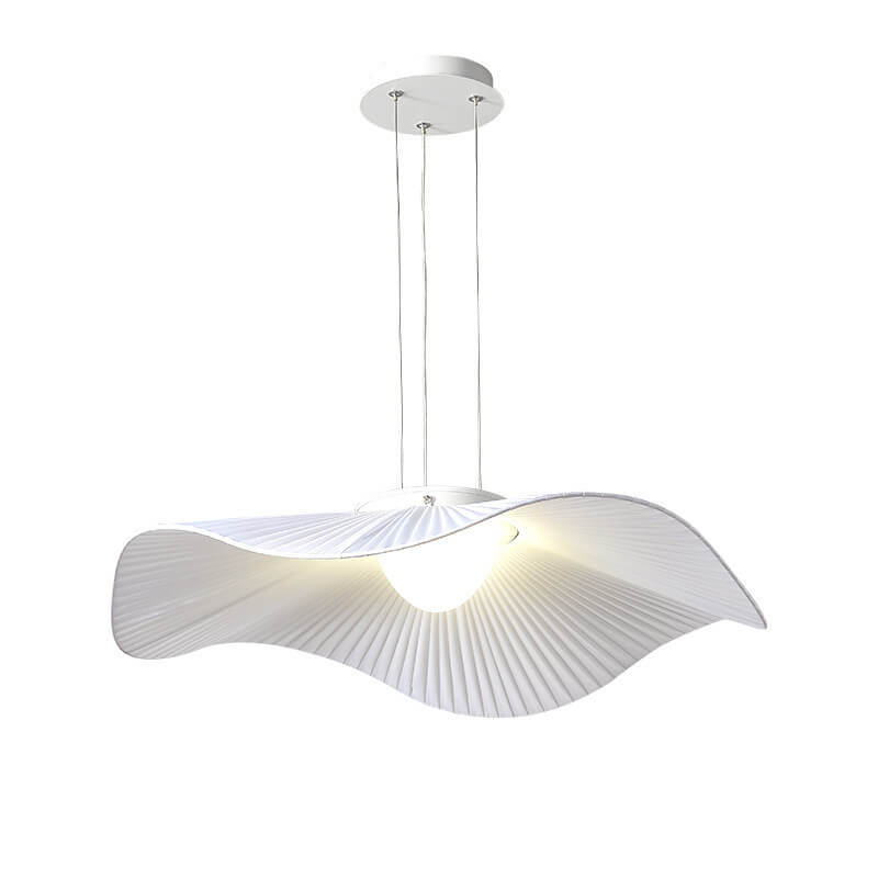Modern Cloth Lotus Leaf LED Ceiling Light