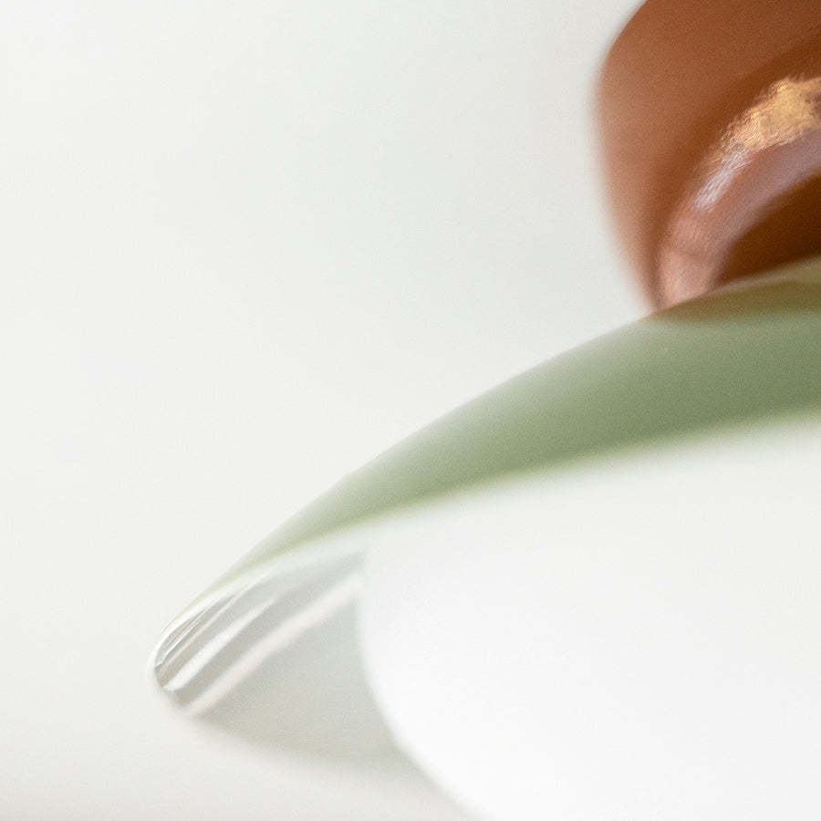 Scandinavian Macaron Semicircle Ceiling Light