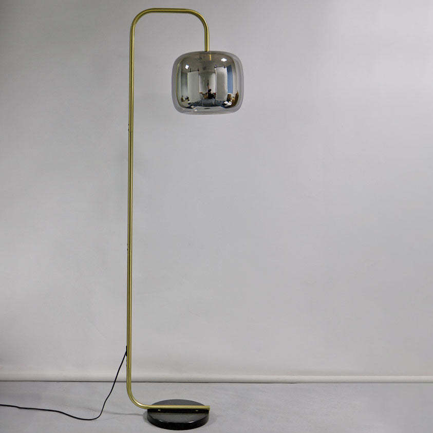 Nordic Vintage Iron Marble Floor Lamp