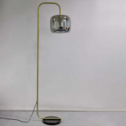 Nordic Vintage Iron Marble Floor Lamp