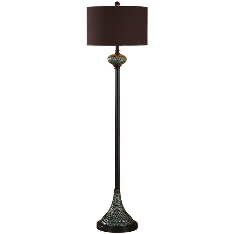 European Ceramic Fabric Floor Lamp
