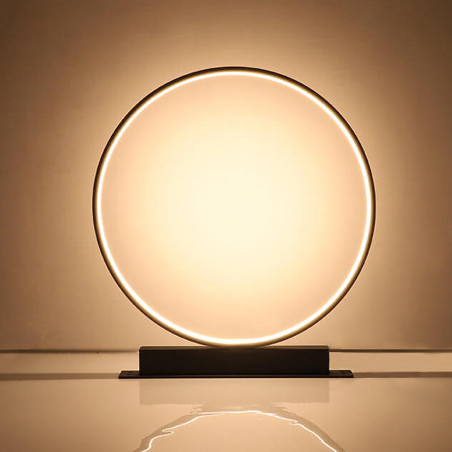 Outdoor Acrylic Shade Aluminum Ring LED Lawn Light