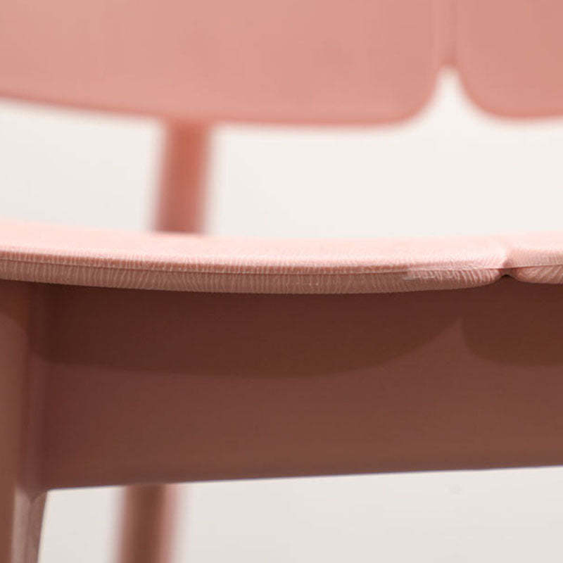 Scandinavian Plastic Steel Dining Chair