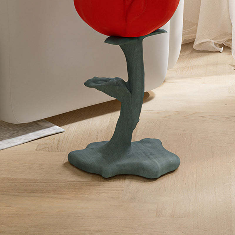 Contemporary Red Rose Shape Coffee Table