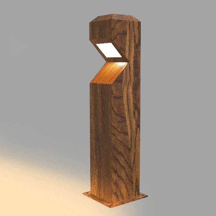 Chinese Steel Aluminum Irregular Column LED Landscape Light