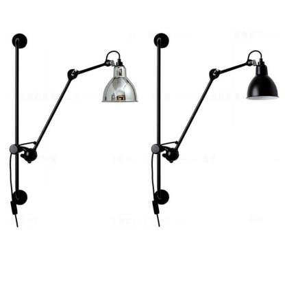 Industrial Vintage Iron Swing Arm Sconce